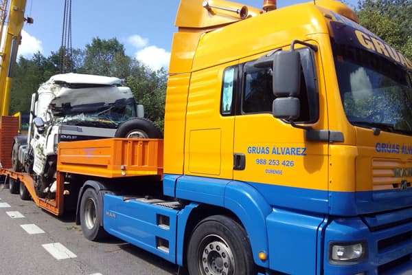 Servicios de grúa en Ourense