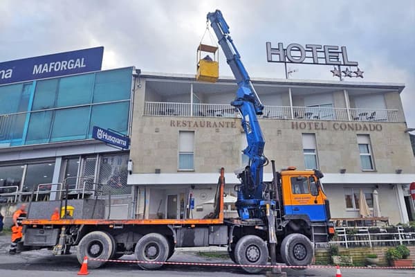 Servicios de grúa en Ourense