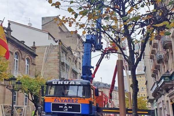 Servicios de grúa en Ourense