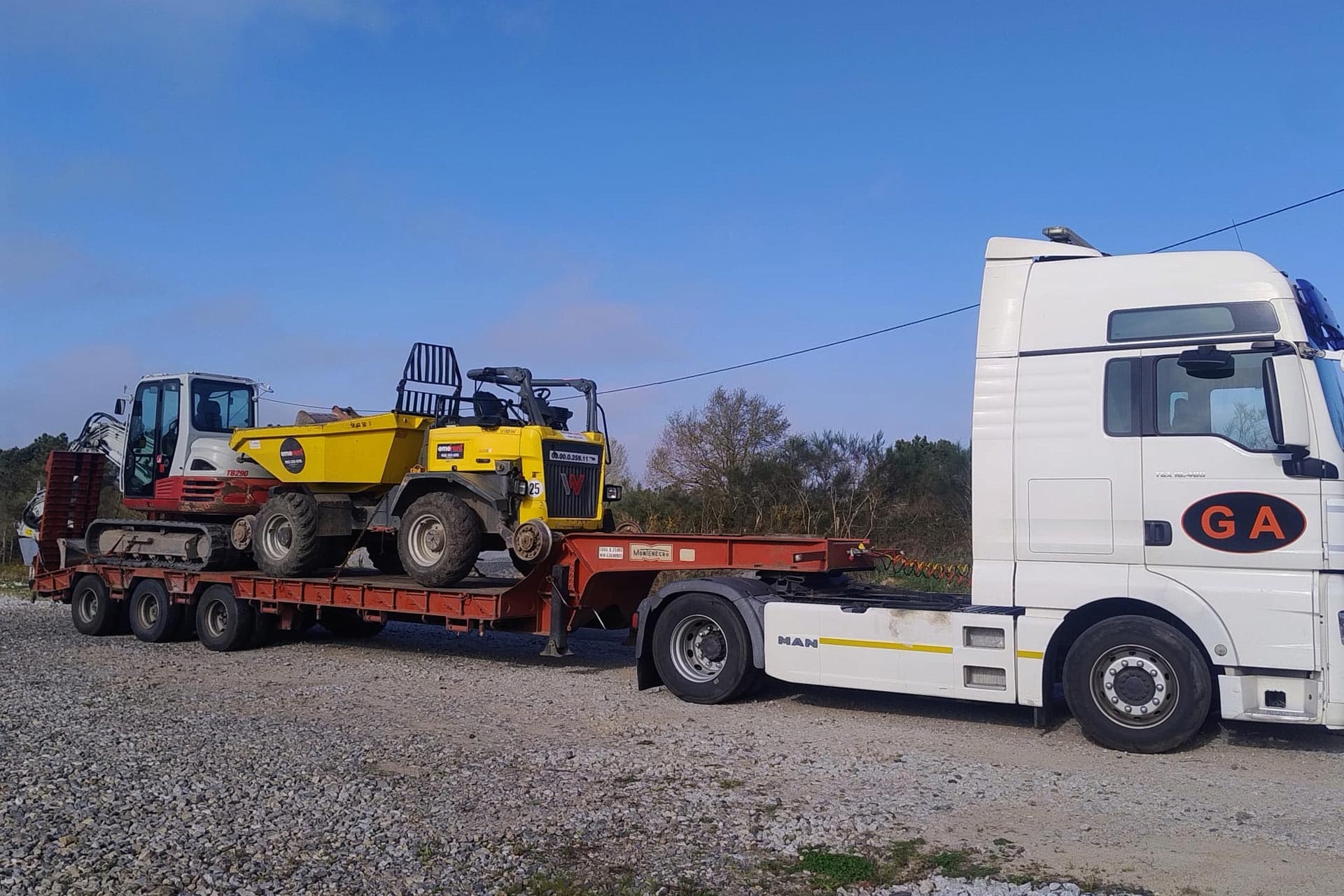 Servicio de Grúas Álvarez en Ourense