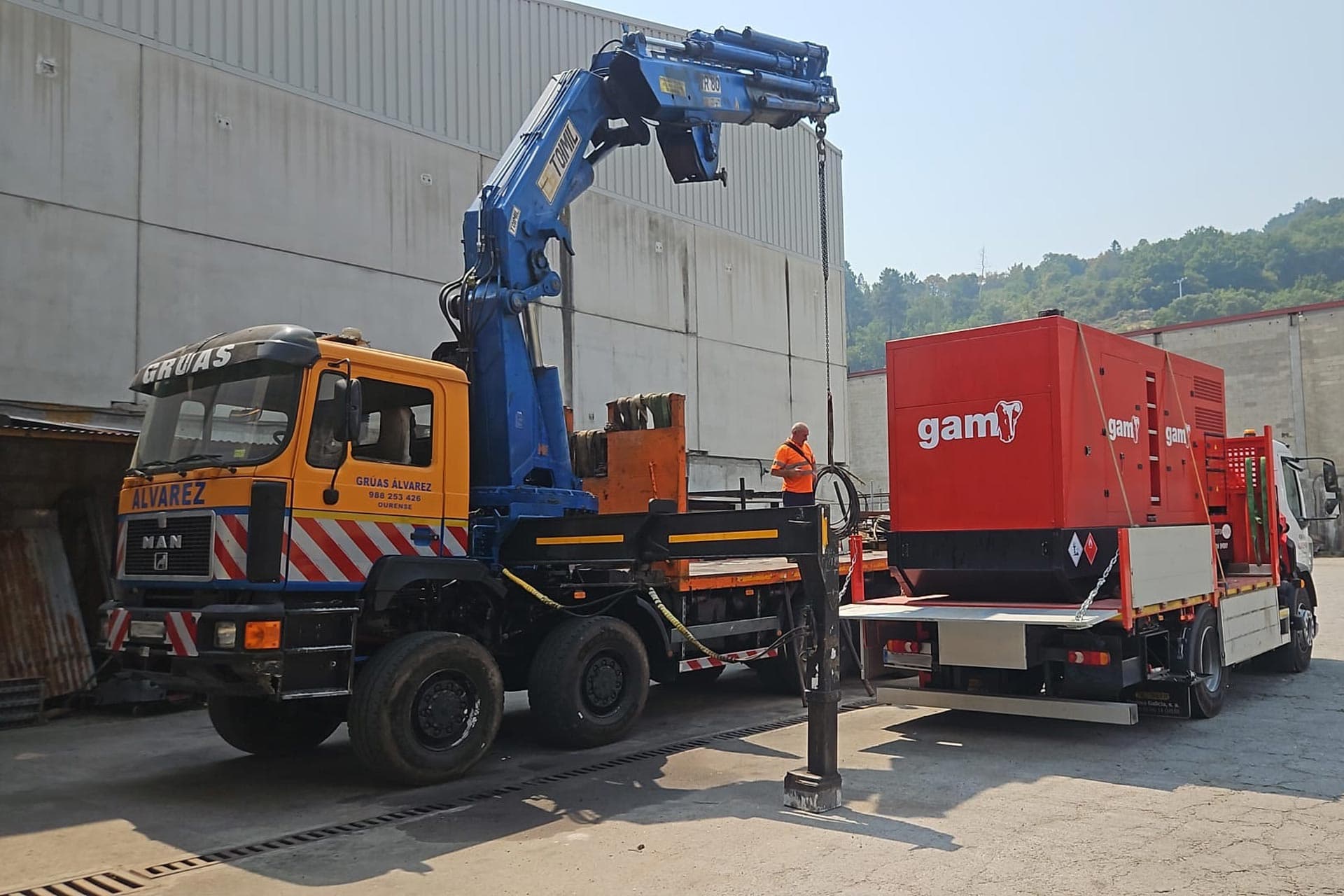 Servicio de transportes especiales