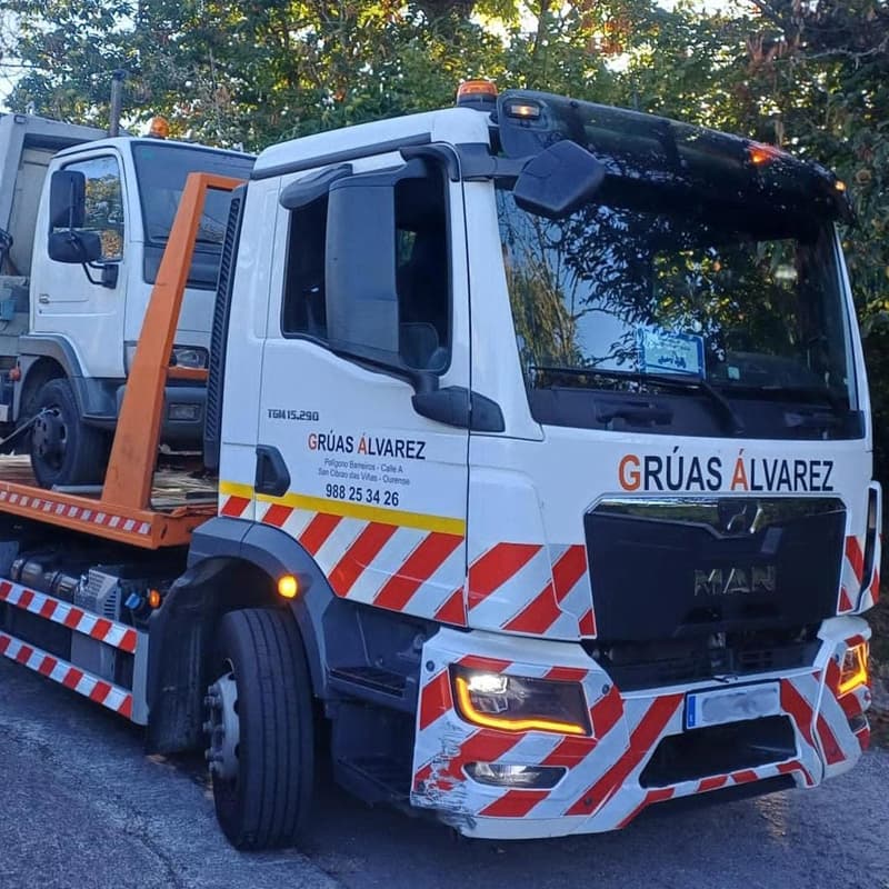 Servicio de grúas y asistencia en carretera en Ourense