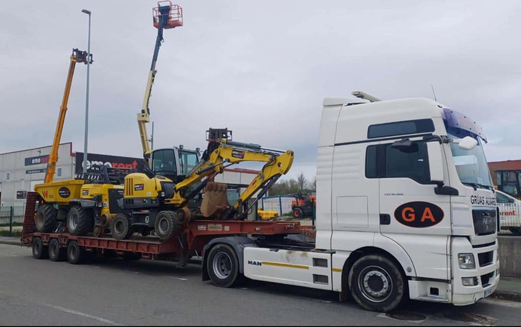 Algunos de nuestros servicios de grúa en Ourense