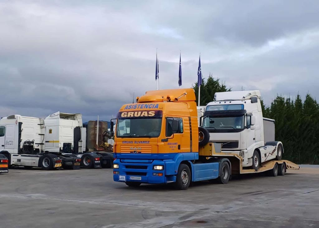 Algunos de nuestros servicios de grúa en Ourense