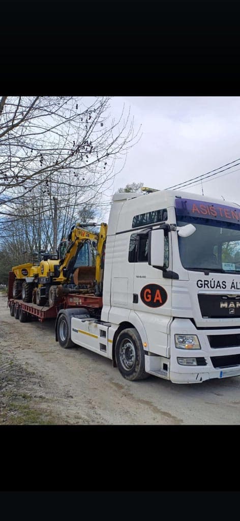Algunos de nuestros servicios de grúa en Ourense